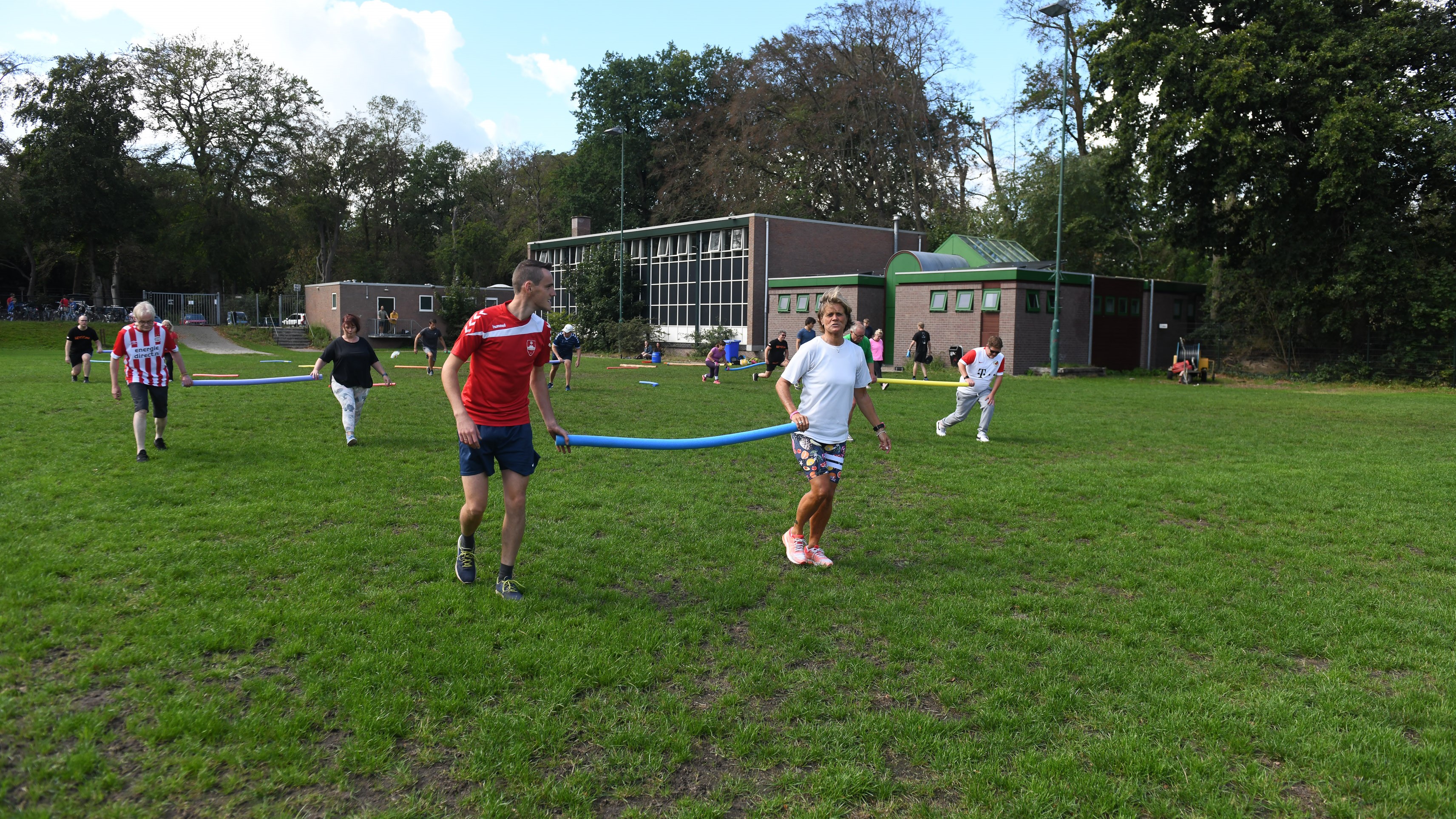 Inwoners en Raadsleden sporten samen