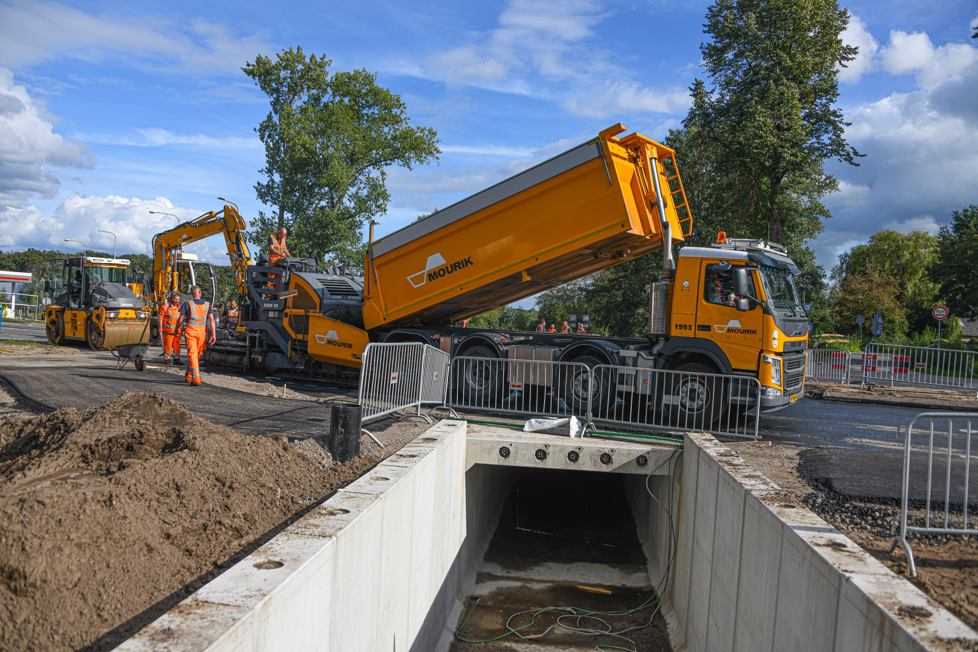 Werkzaamheden aan tunnel Utrechtseweg