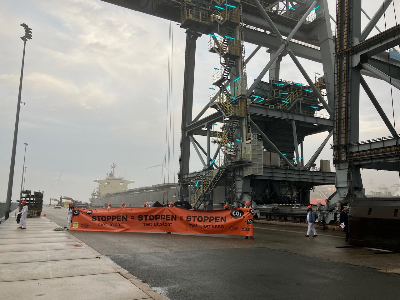 XR bij RWE in Eemshaven