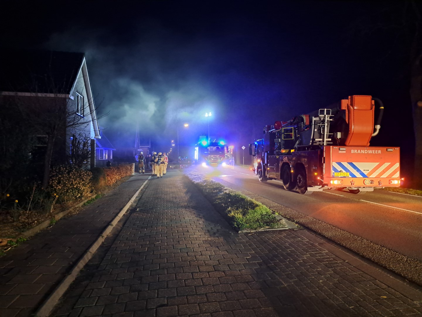 Brandweer blust brand