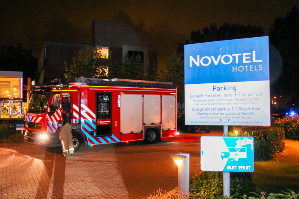 brand, novotel, hotel, schiedam