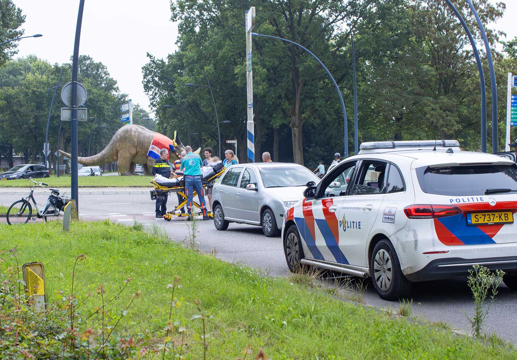 aanrijding-fietser-rotonde