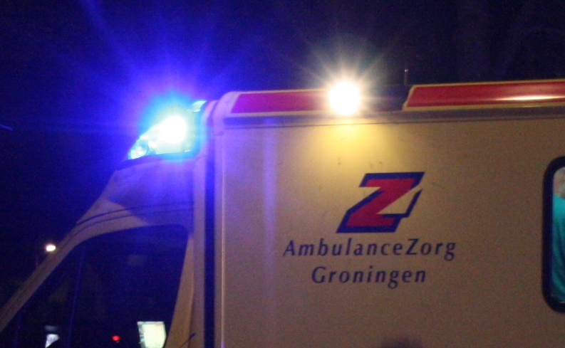 Foto van ambulance in donker | Archief EHF