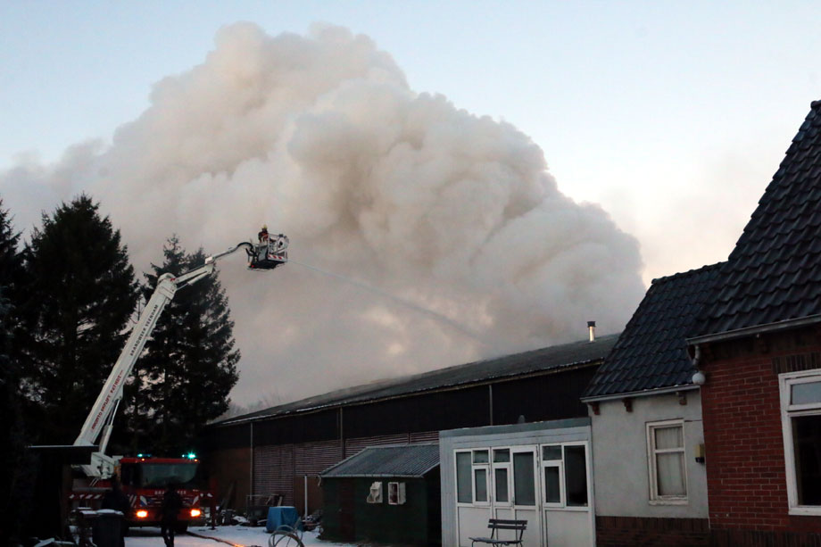 Grote brand Musselkanaal