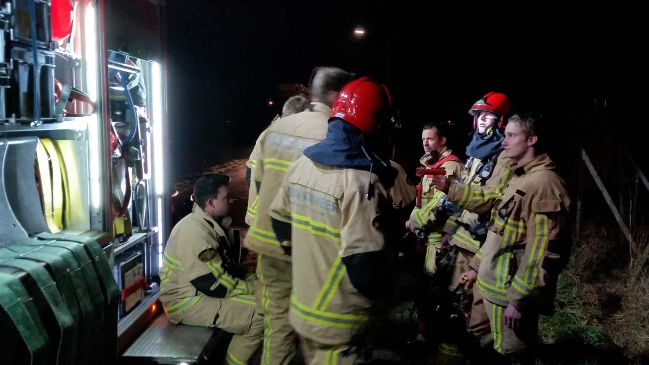 Brandweer hoeft minder de deur uit voor brand