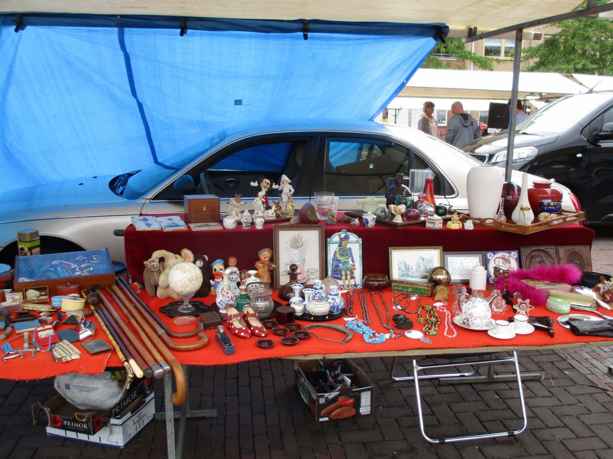 Foto van brocante markt in Joure