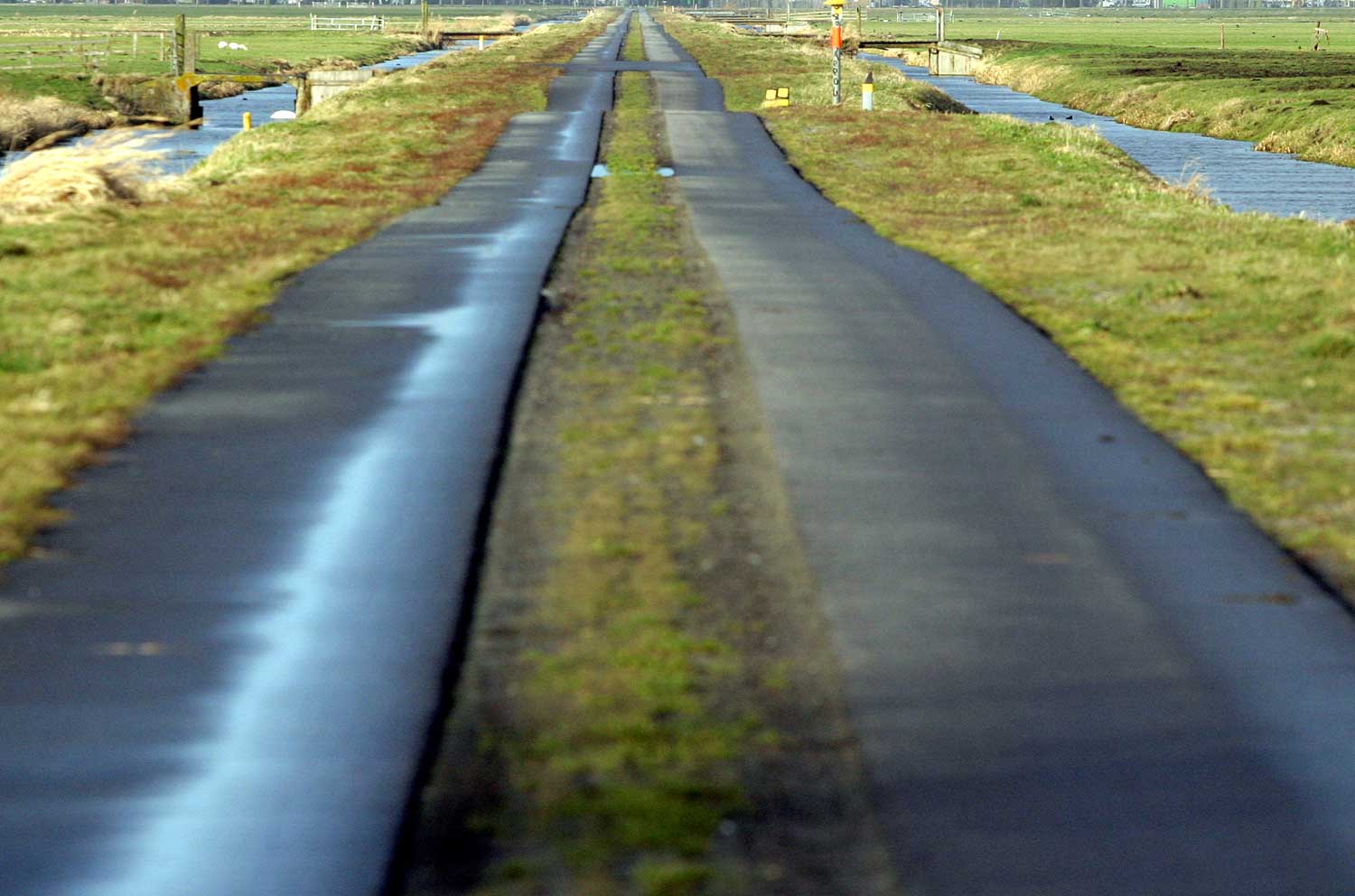 fietspad-polder