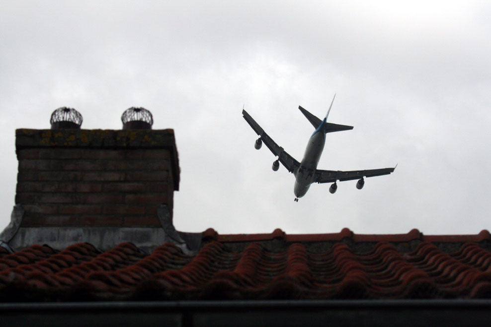 foto van geluidsoverlast Schiphol | fbf