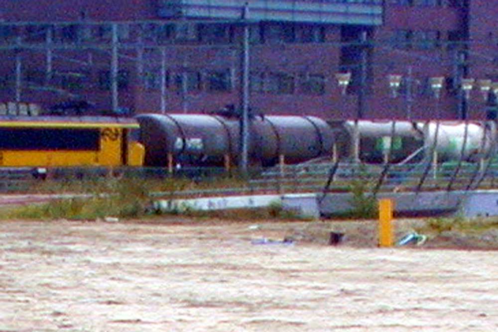 Foto van goederentrein met wagons | Archief EHF