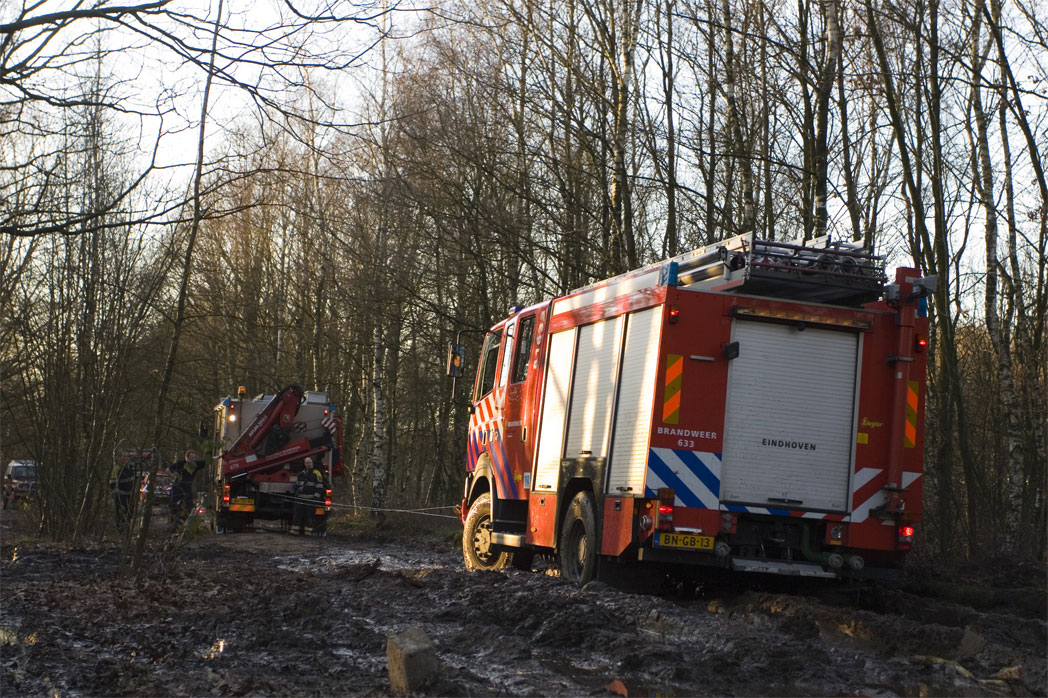 Foto van bosbrand | Archief FBF.nl