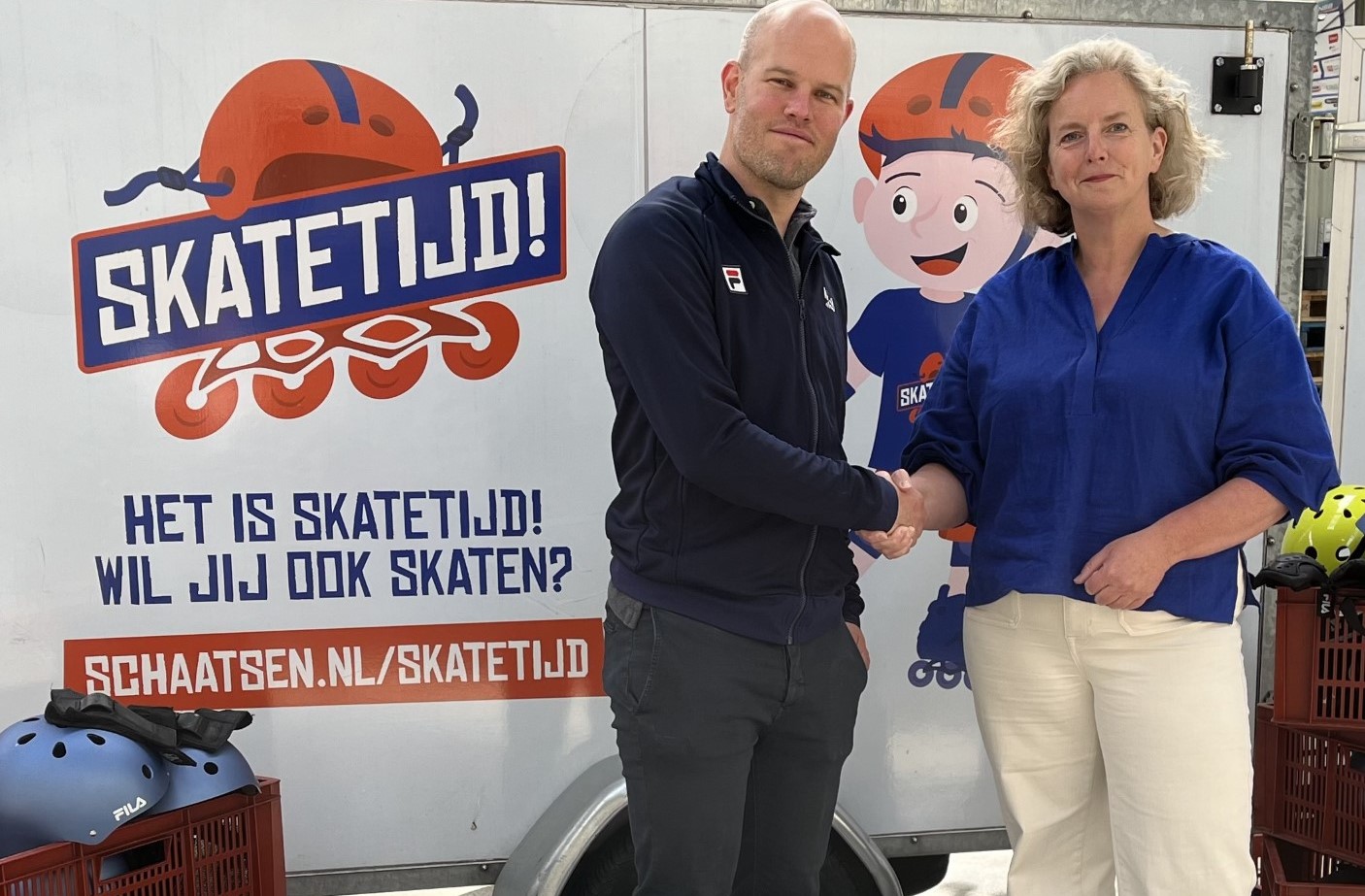 Inline Skate Overeenkomst Blik Op Nieuws