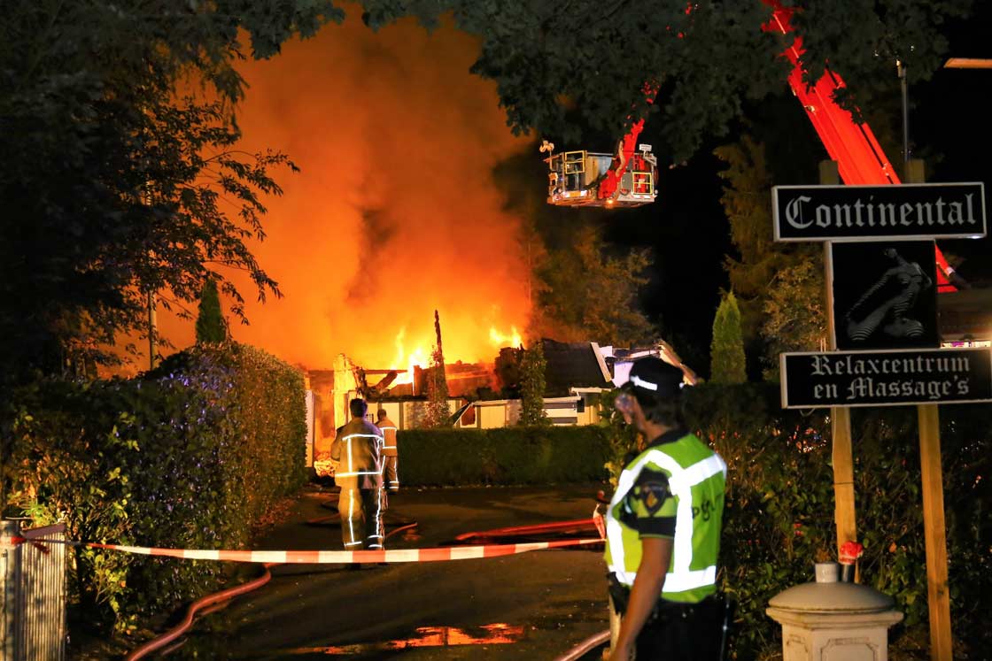 Sexclub in de as na brand bij De Kiel