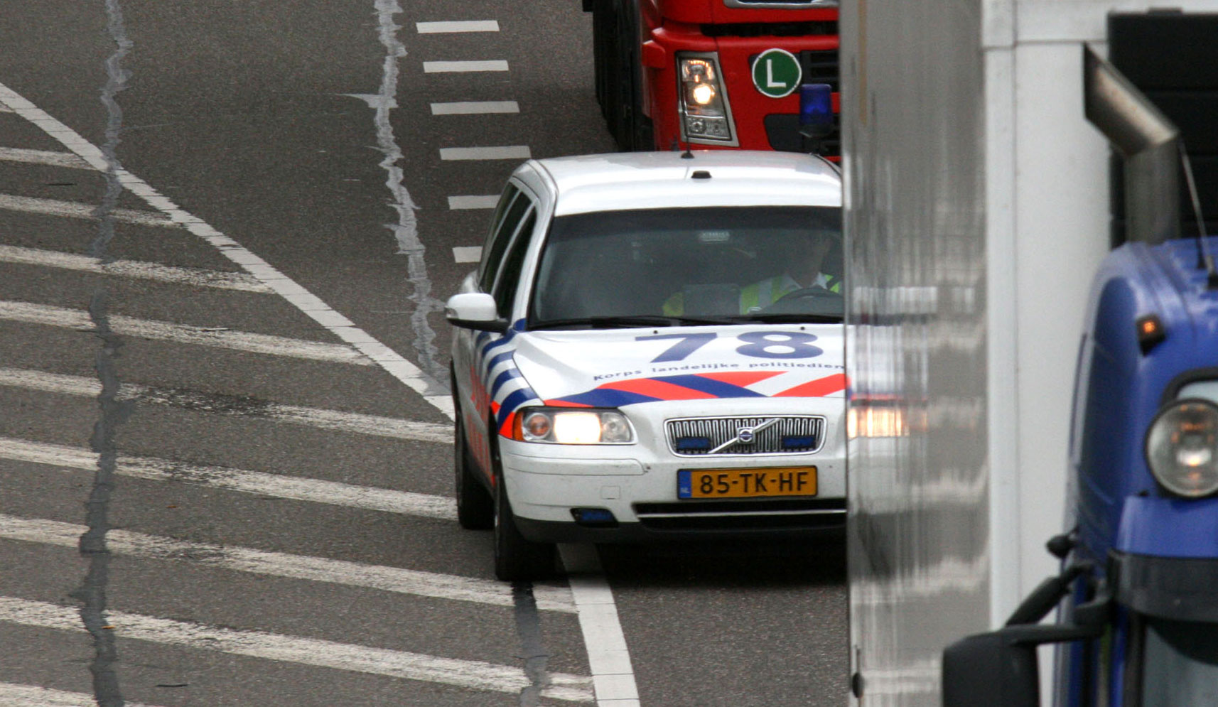 foto van achtervolging politie | fbf archief