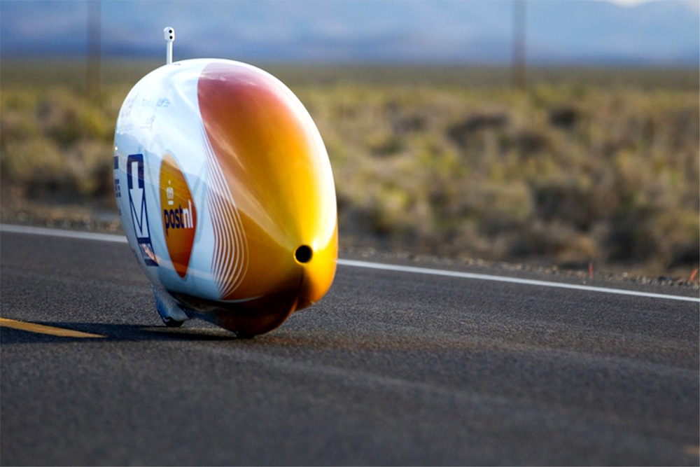 Foto van ligfiets Velox3 | TU Delft