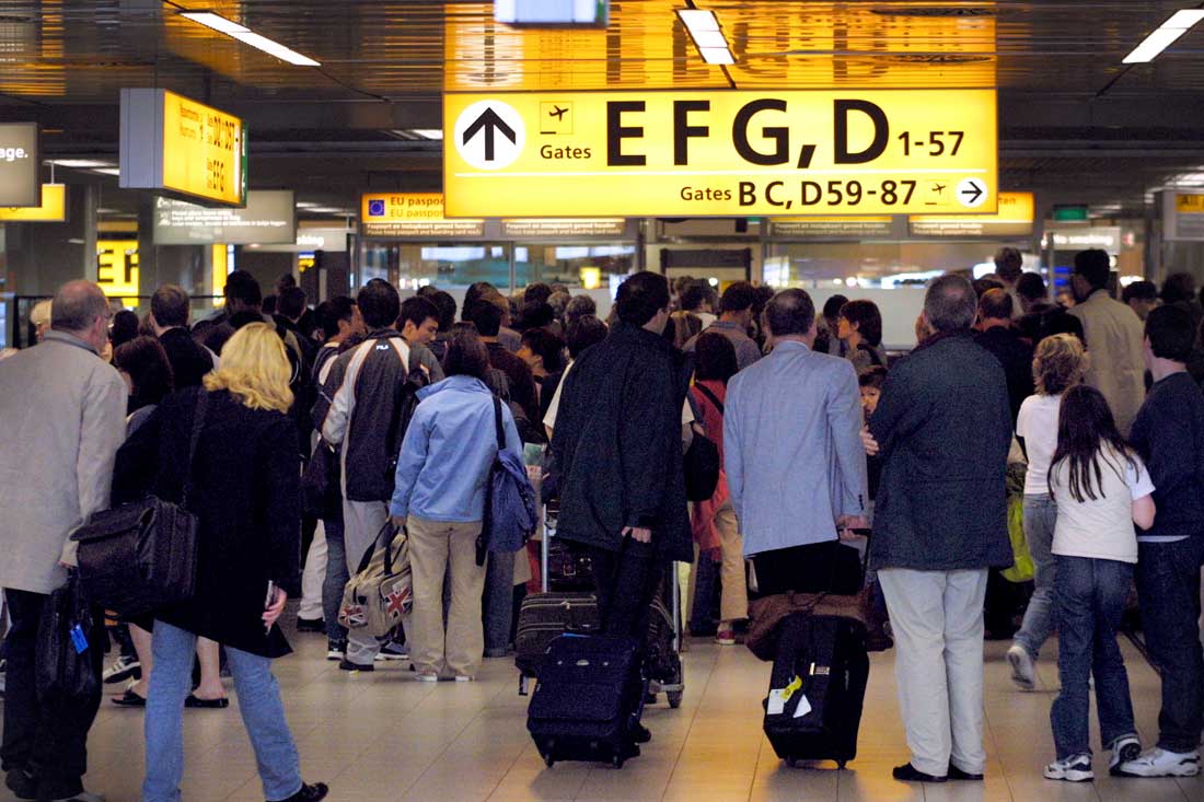 Schiphol-paspoort-controles