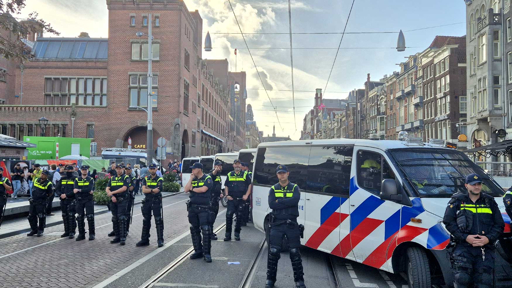 politie-afzetting-demo