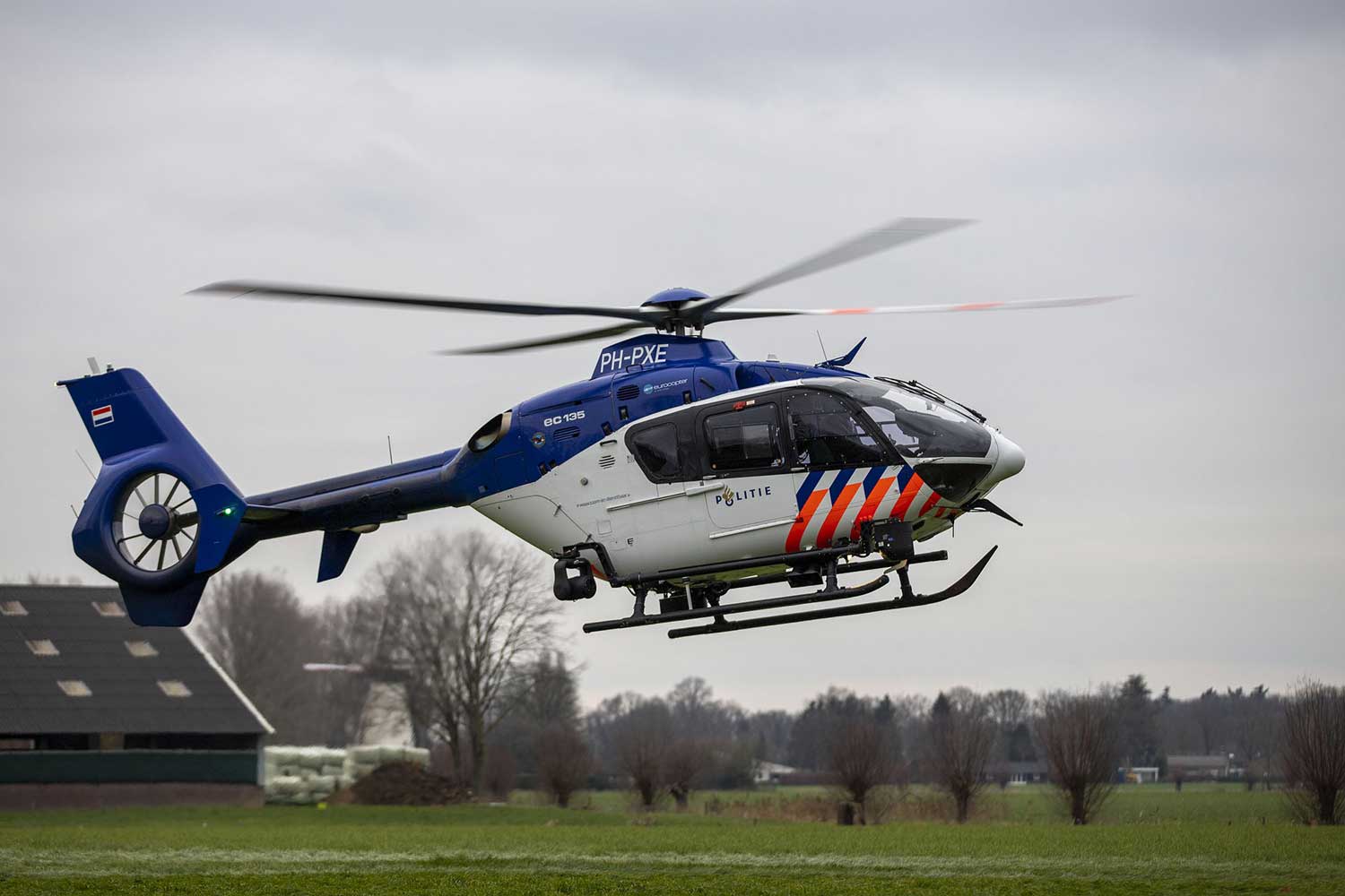 politiehelikopter-landen