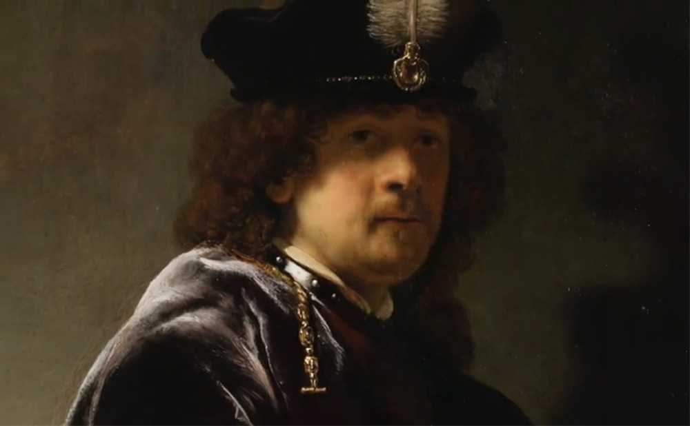 Foto van zelfportret Rembrandt | National Trust