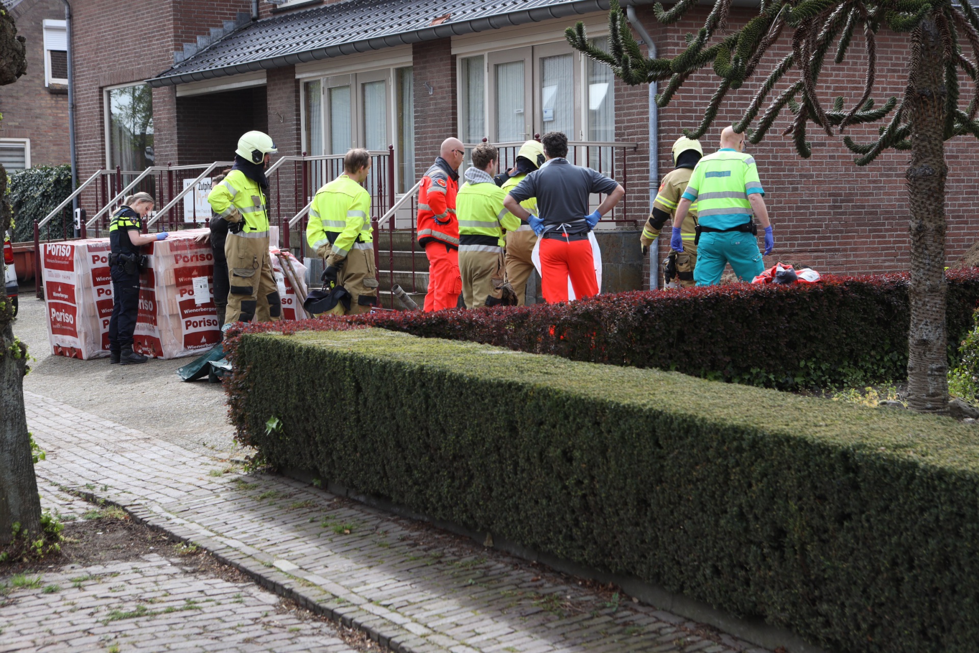 Gewonde bij sloopwerkzaamheden