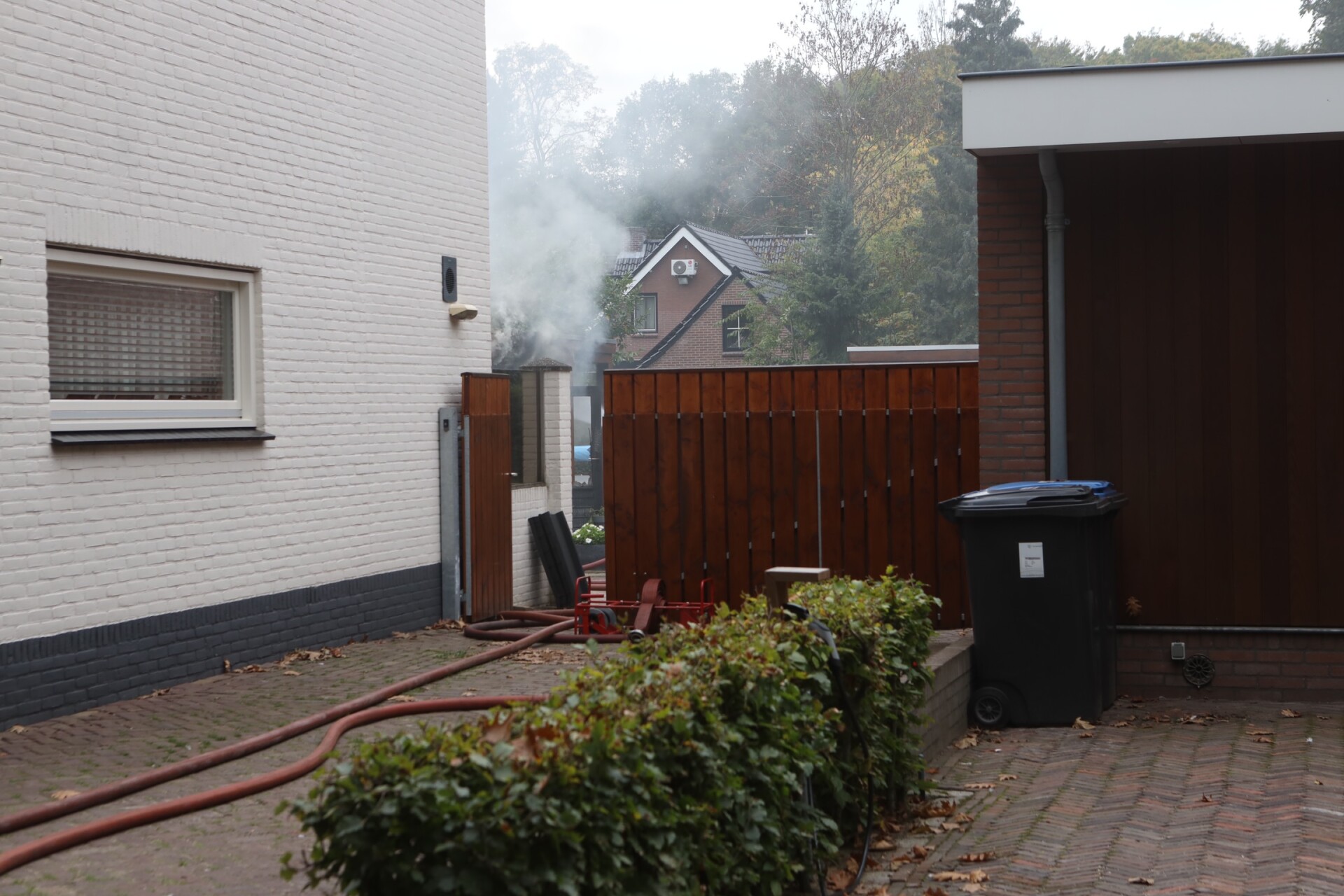 Brand in bijgebouw snel geblust