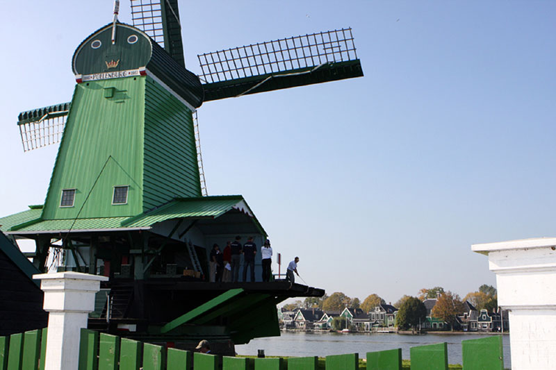 'Zaanse Schans trok de meeste buitenlandse bezoekers'