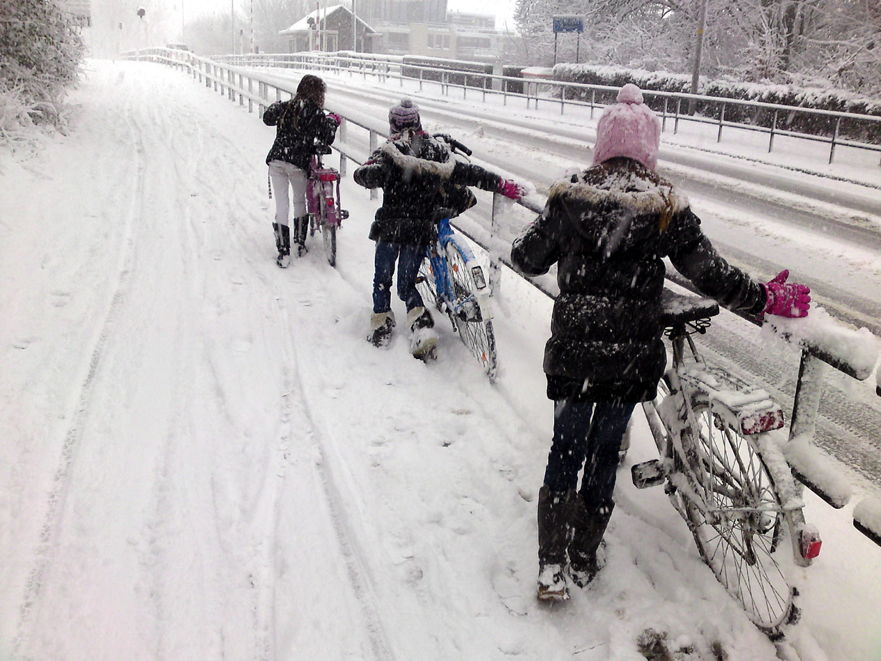 Regen, sneeuw en storm in aantocht