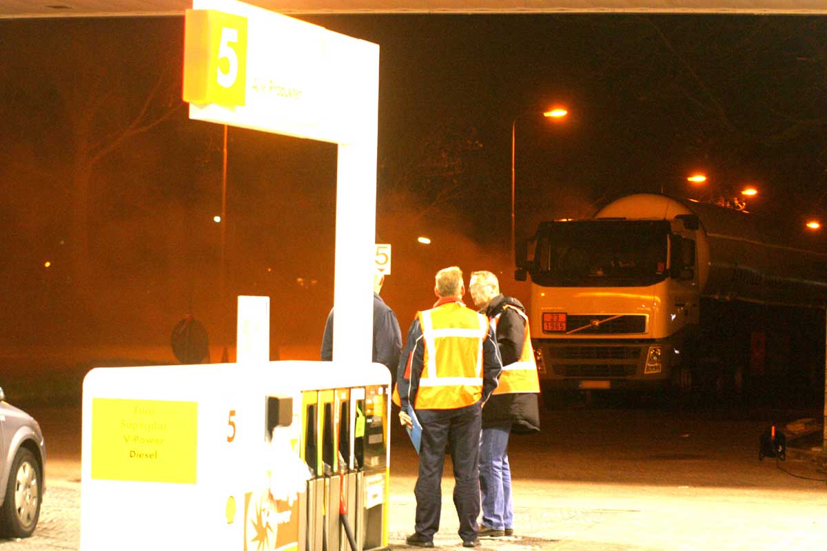 Hittewerende bekleding voor tankwagens bij LPG-tankstations