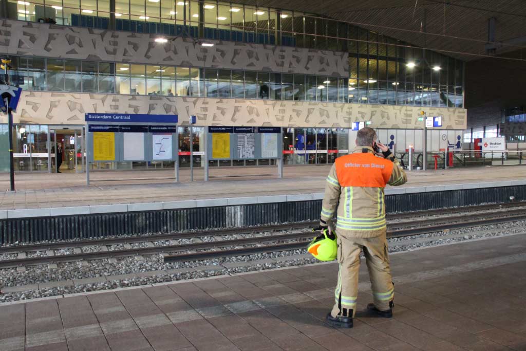 Deel station Rotterdam CS ontruimd vanwege verdachte tas