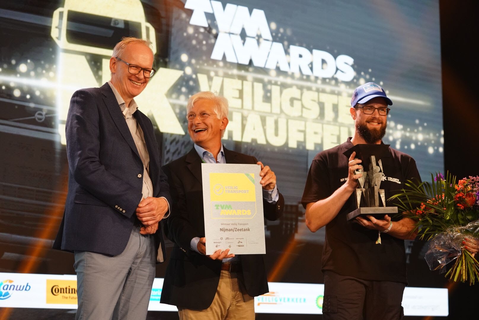 René de Baat winnaar NK Veiligste Chauffeur van Nederland