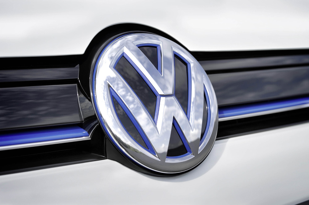 Foto van VW-embleem BLUE | VW