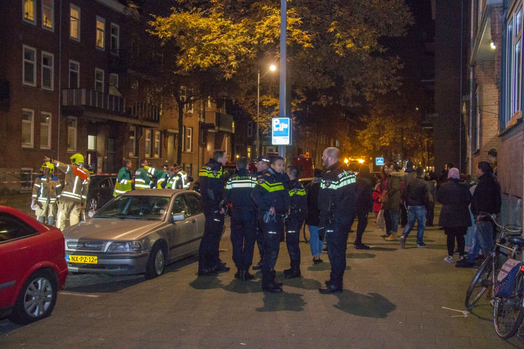 Bewoners voelden het gebouw trillen. 