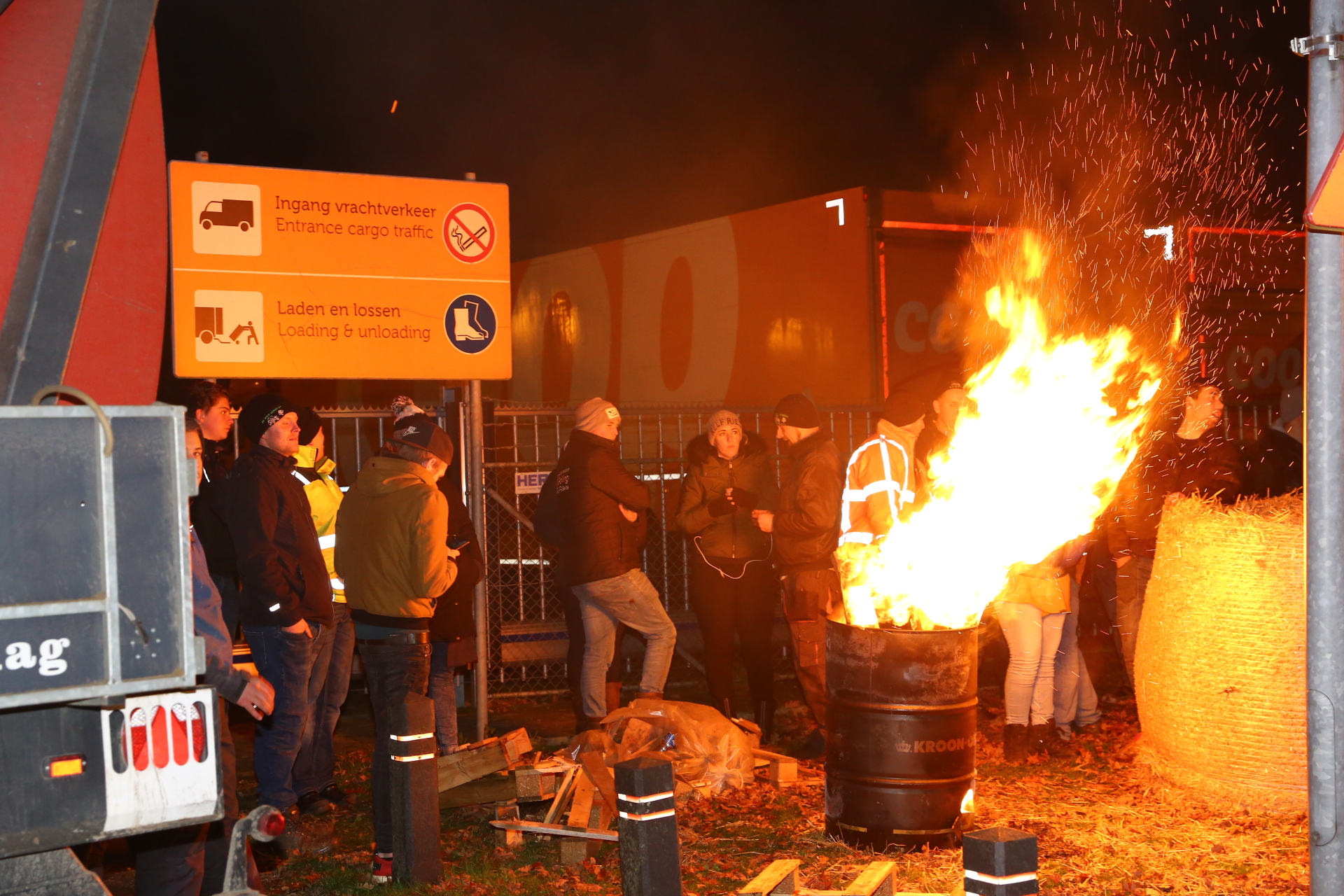 Blokkade Jumbo Gieten