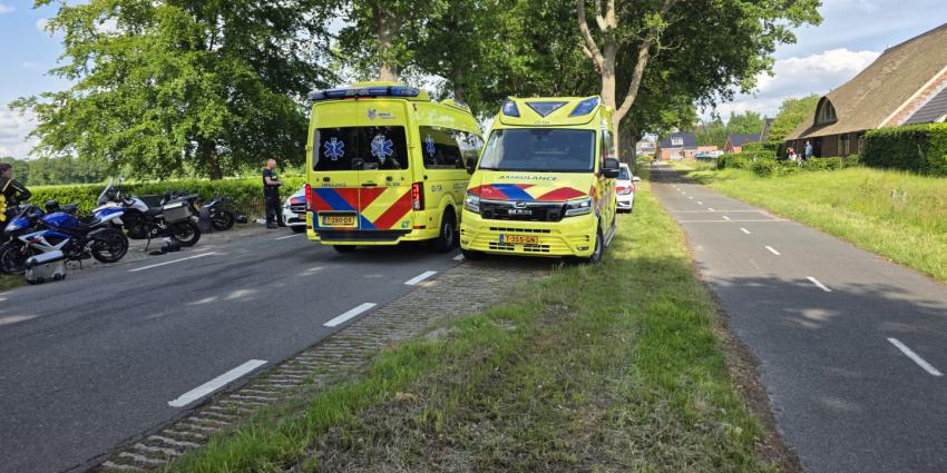 Meerdere ambulances ter plaatse