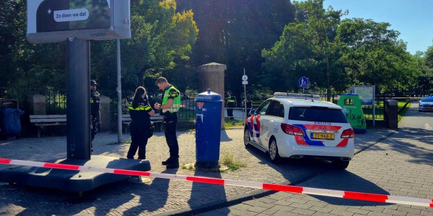 schietincident-westerpark-agenten-afzetlint