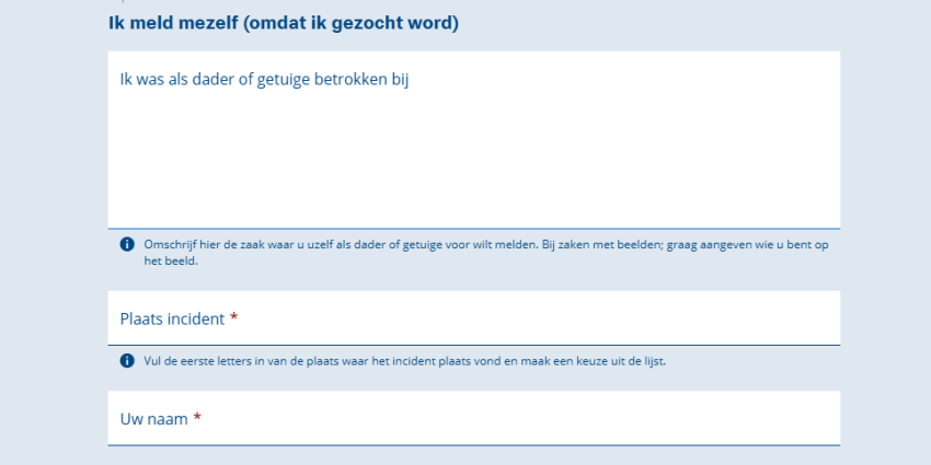 meldformulier