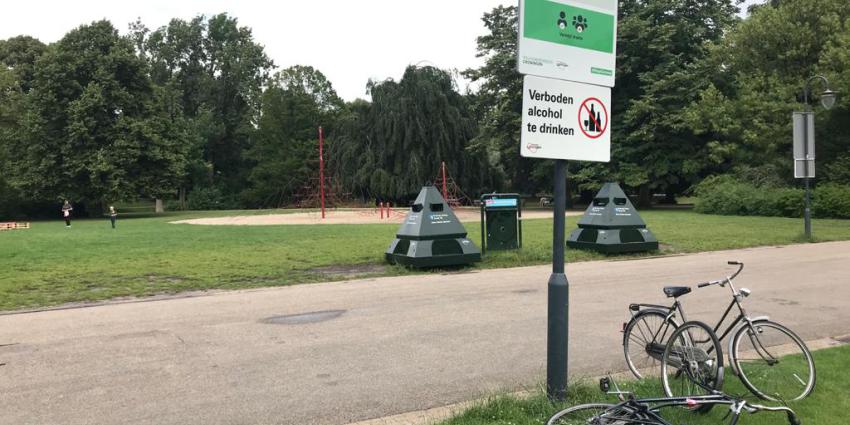 Bord  alcoholverbod Noorderplantsoen