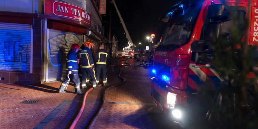 Zeer grote brand in Winschoten