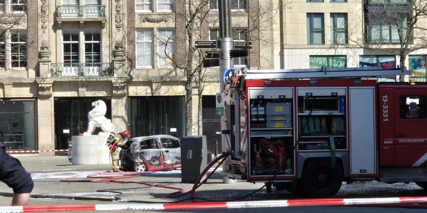 Brandweer dooft vuur