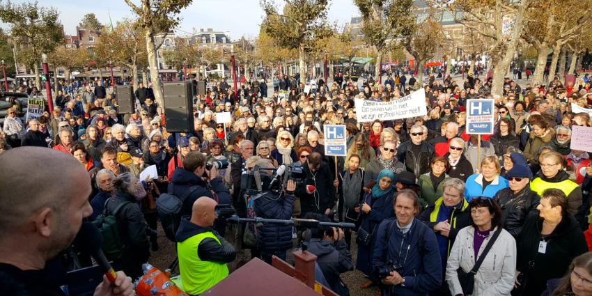 Protest tegen faillissementen ziekenhuizen
