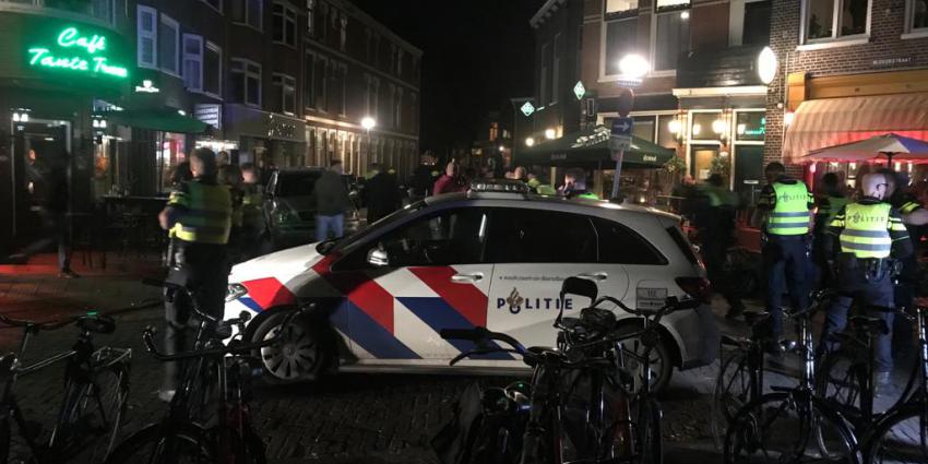 Onrustig in de binnenstad van Groningen