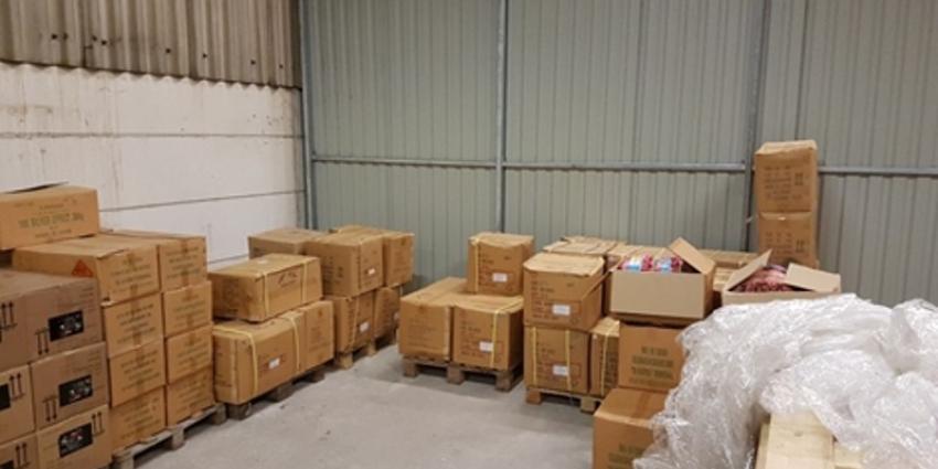 Politie onderschept 5000 kilo illegaal vuurwerk