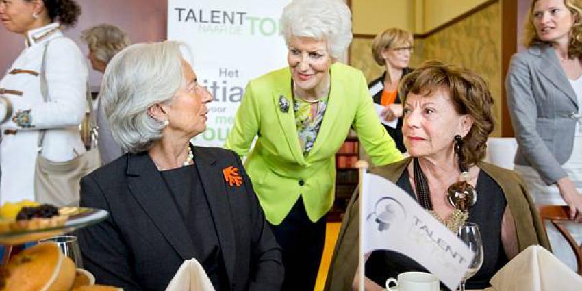 Foto van IMF Topvrouw Christine Lagarde
