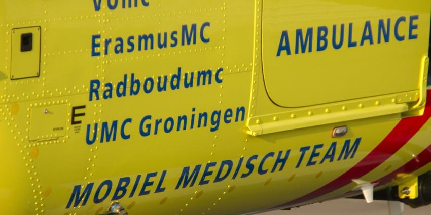 De nieuwe traumahelikopter