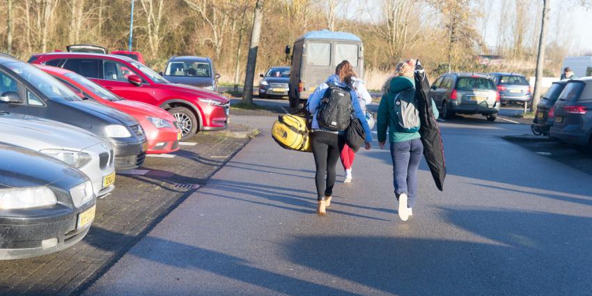 Aankomst studenten in Groningen