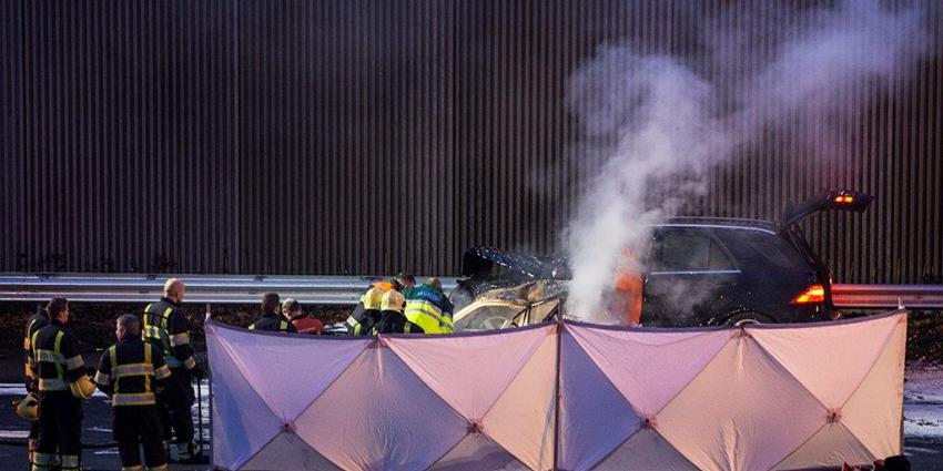 Dodelijke aanrijding A2 bij Best | Persburo Sander van Gils | www.persburausandervangils.nl