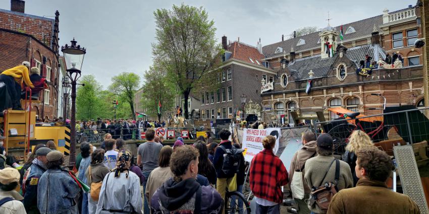 Demonstratie UvA