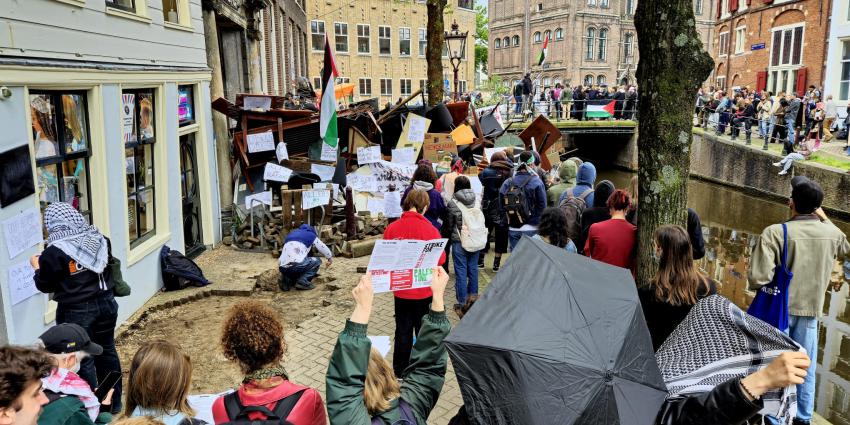 Demonstratie UvA