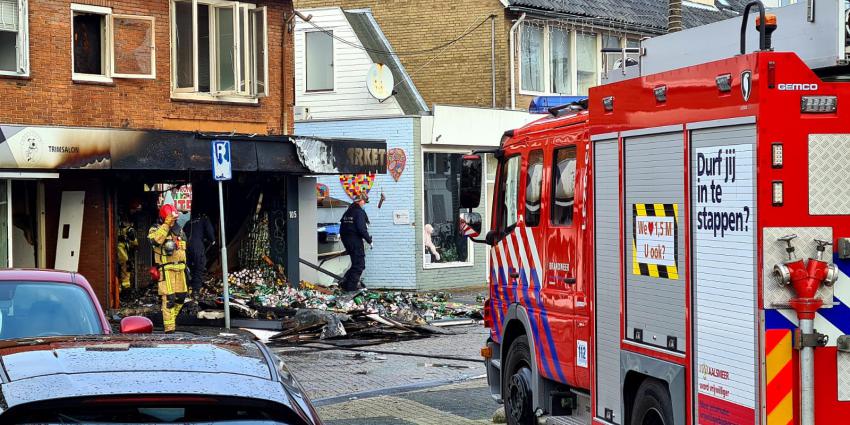 Forse schade na explosie in Aalsmeer