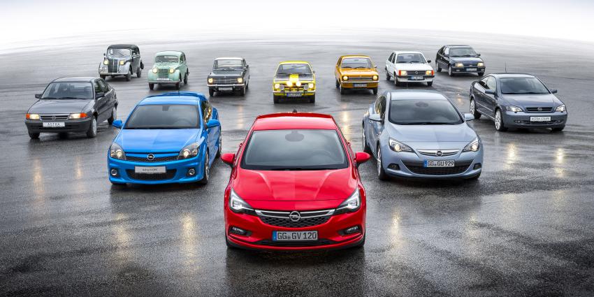 Opel Kadett viert tachtigste verjaardag