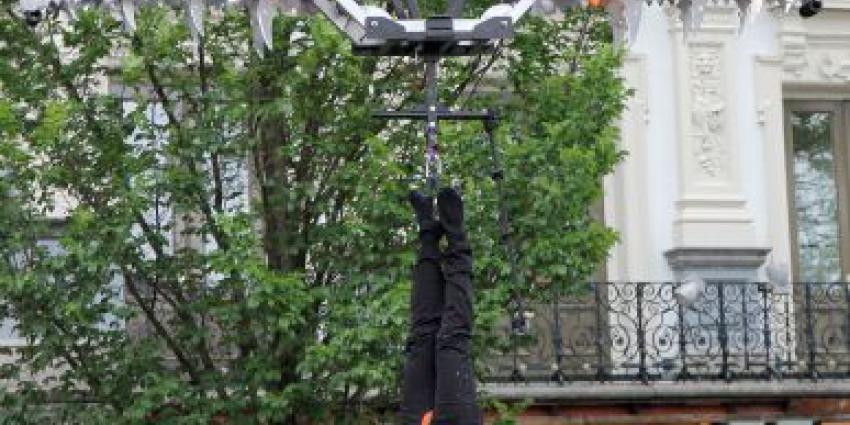 Foto van Hans Klok boven Amstel | BON